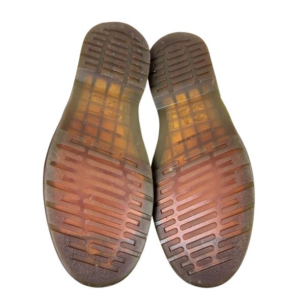 Dr. Martens Vintage Y2K Air Wair Brown Leather Lace Up Loafers Men's Size 12 - Picture 7 of 10